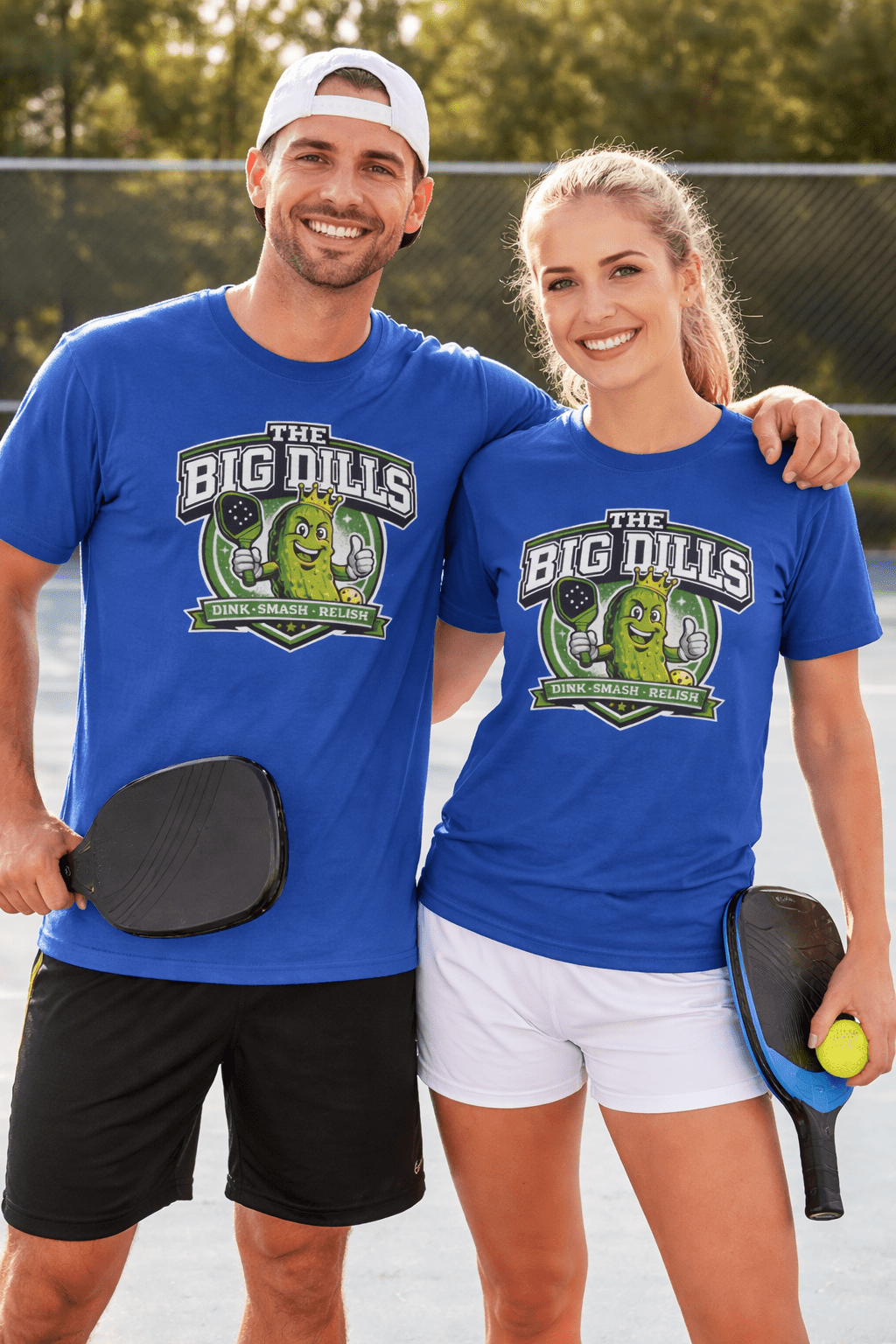 The Big Dills Pickleball Team Shirt, Funny Pickleball Tee, Matching Team Shirts, Dink Smash Relish - Pickleball Scout