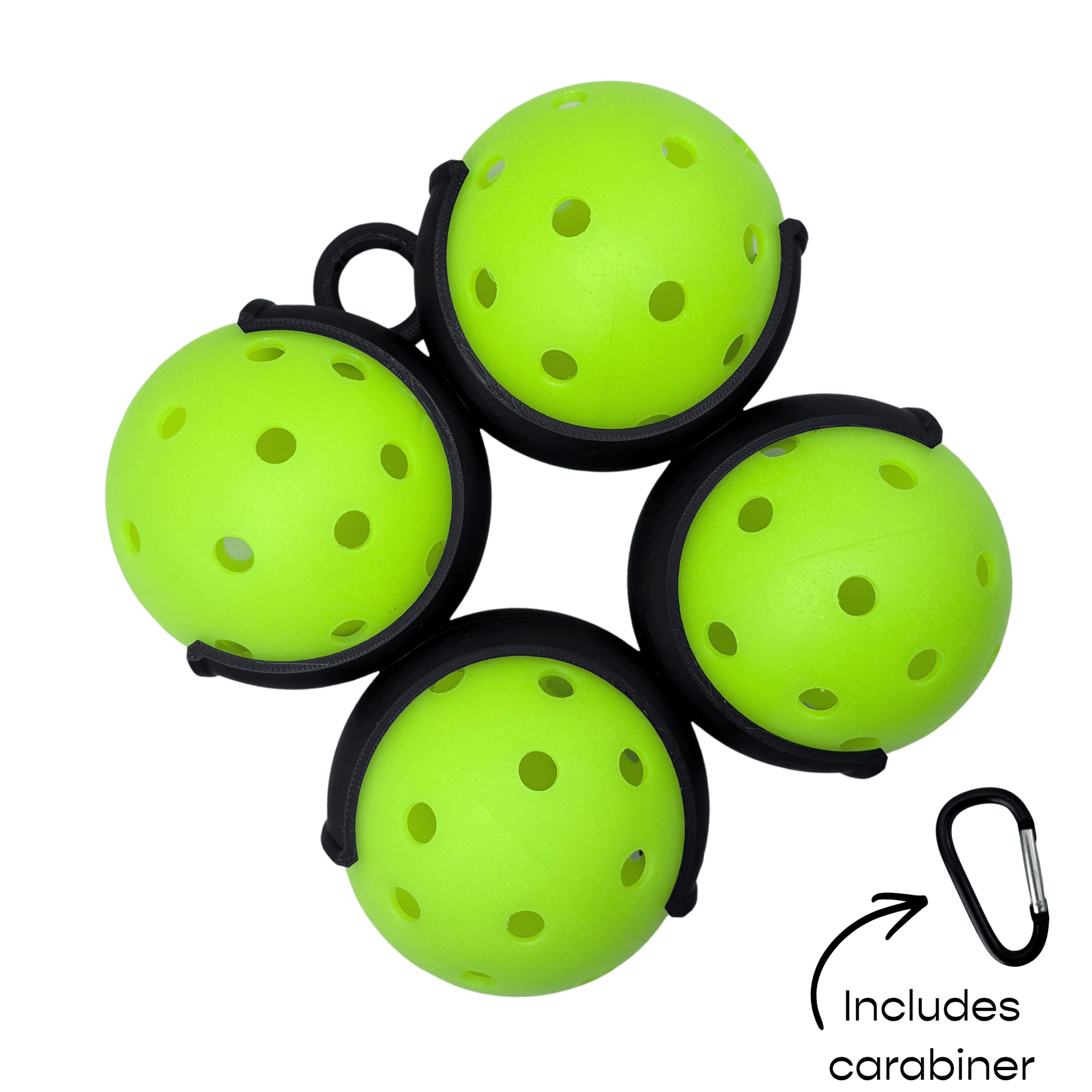 4 - Ball Pickleball Holder - Pickleball Scout