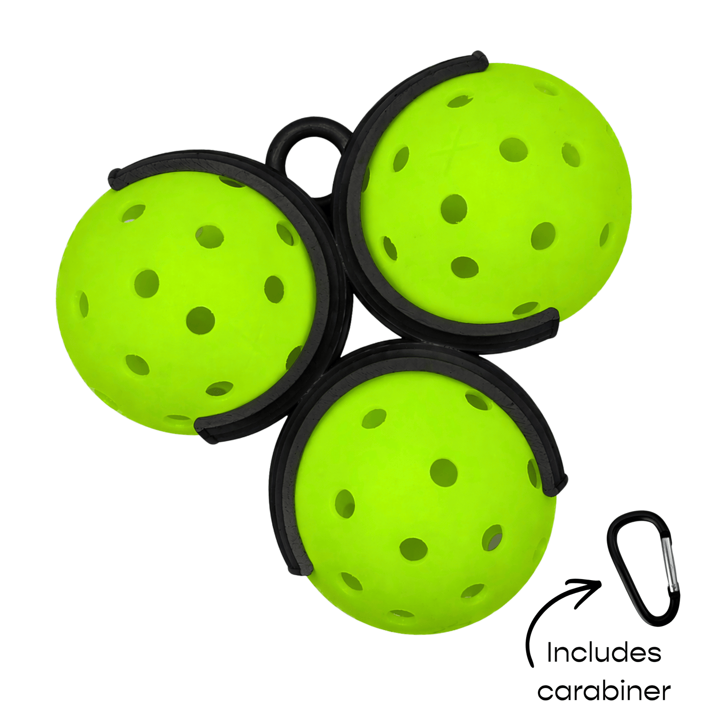 3 - Ball Pickleball Holder - Pickleball Scout